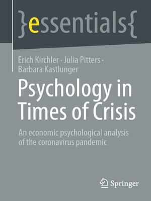 cover image of Psychology in Times of Crisis